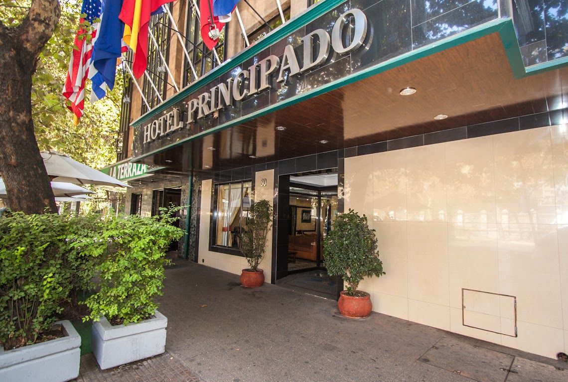 Hotel Principado Santiago del Cile Esterno foto